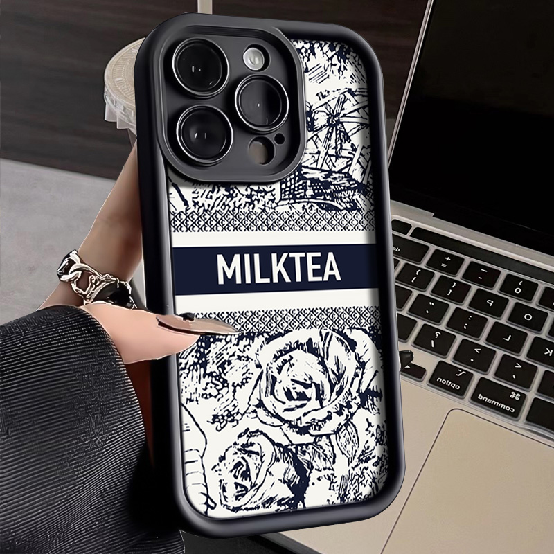 霸王茶姬苹果15手机壳iphone14promax硅胶13pro网红12高级11全包X