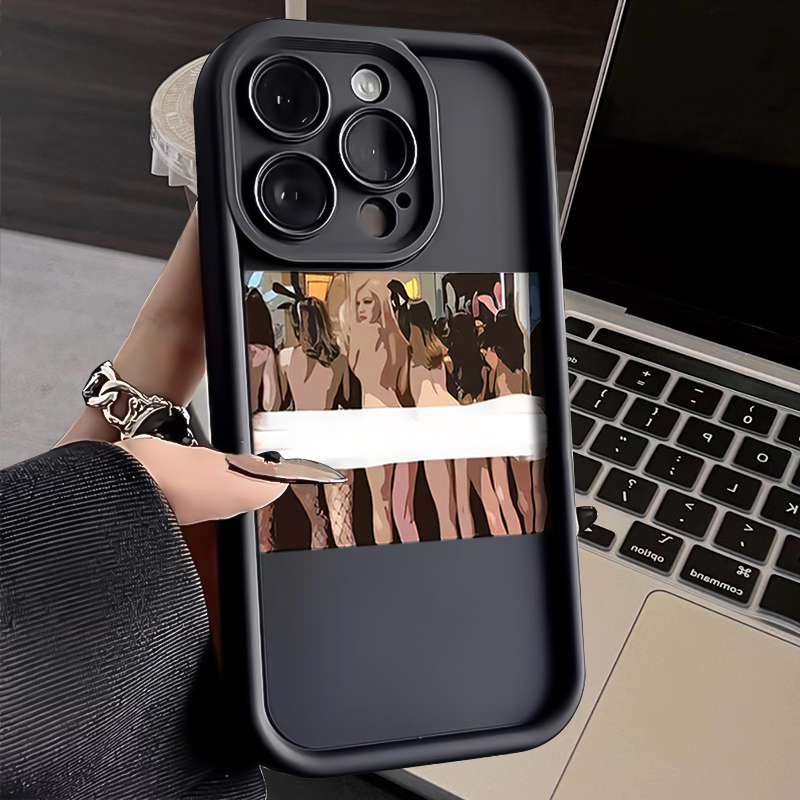性感美背iphone15ins苹果手机壳14promax新款13pro防摔12全包个性