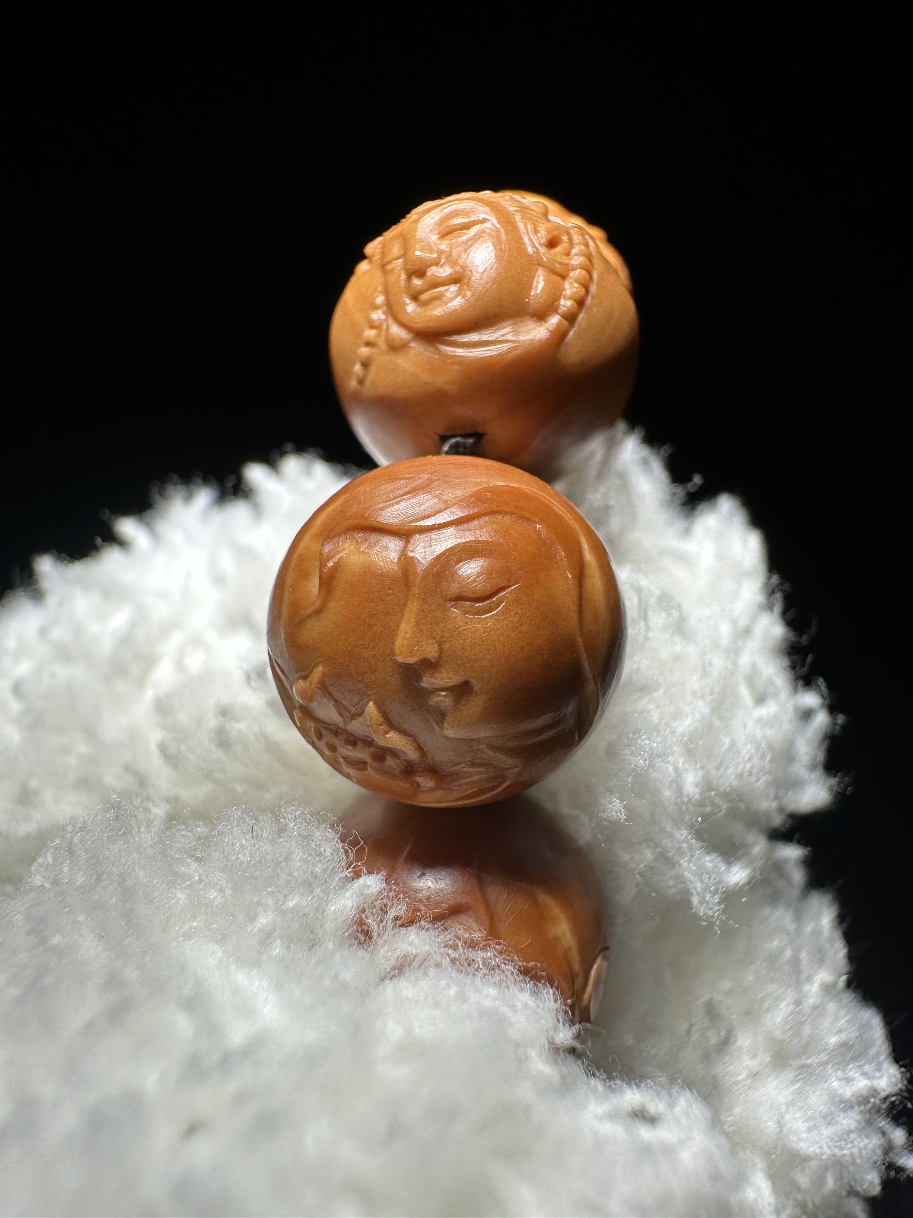 非文1.2铁核最美十八观音手串