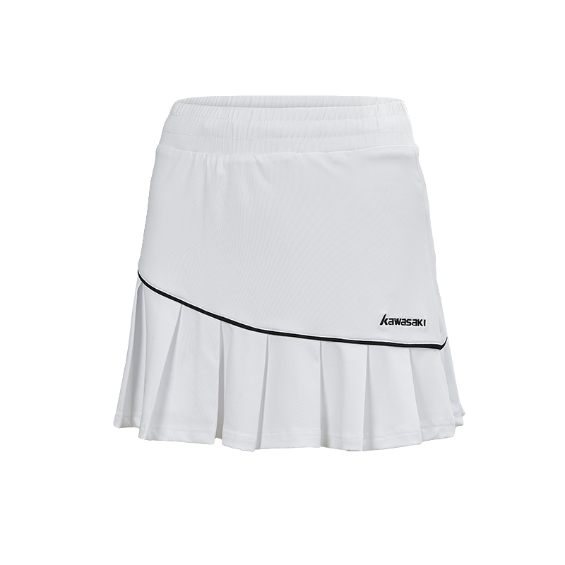 kawasaki/川崎K1C09-A2754 休闲透气户外女款针织羽毛球运动短裙 
