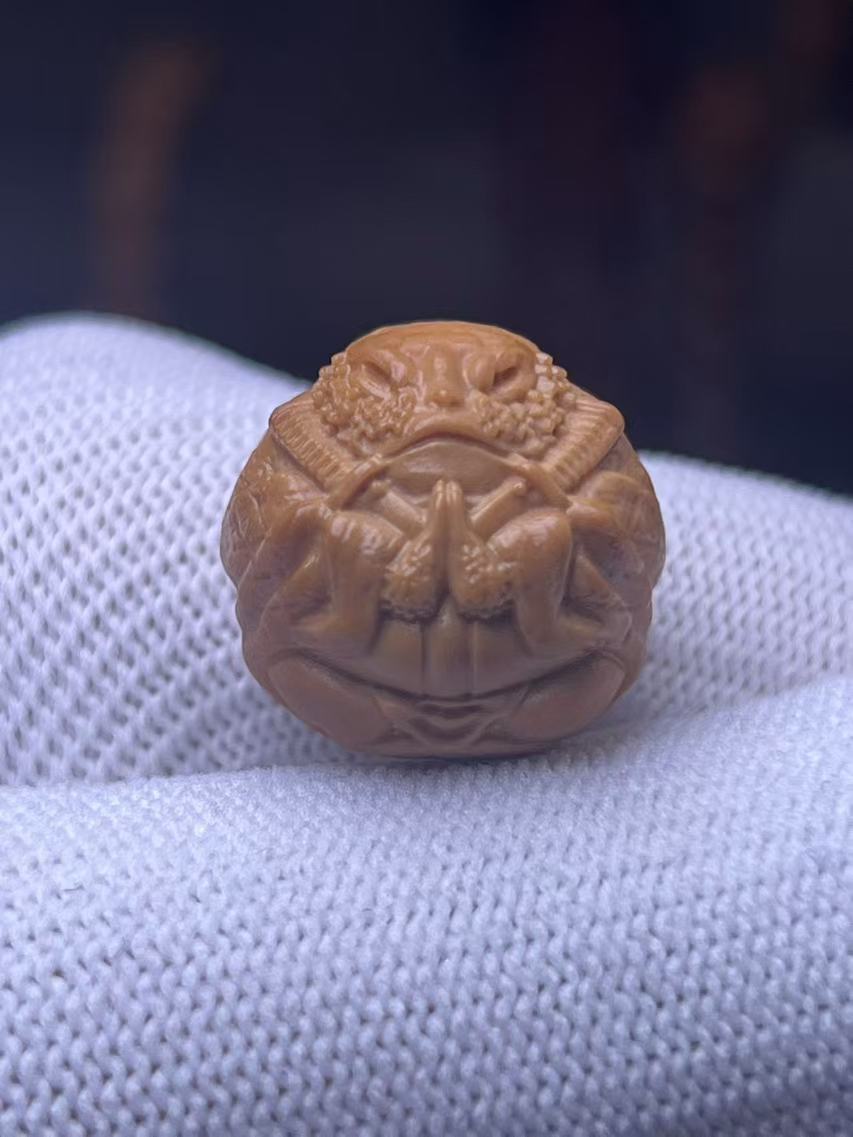 18左右恶魔金蝉猴头核桃（有正常封口线）