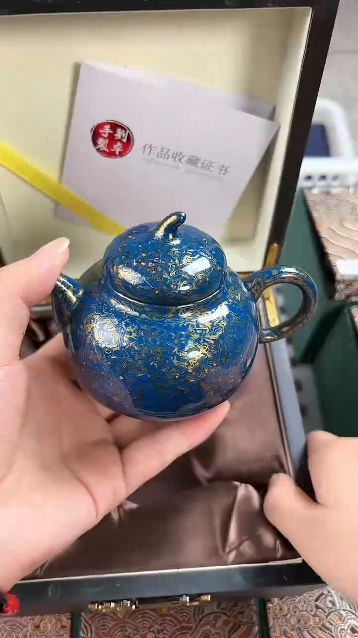 【闪购商品】LC515纤画漆艺大漆茶具
