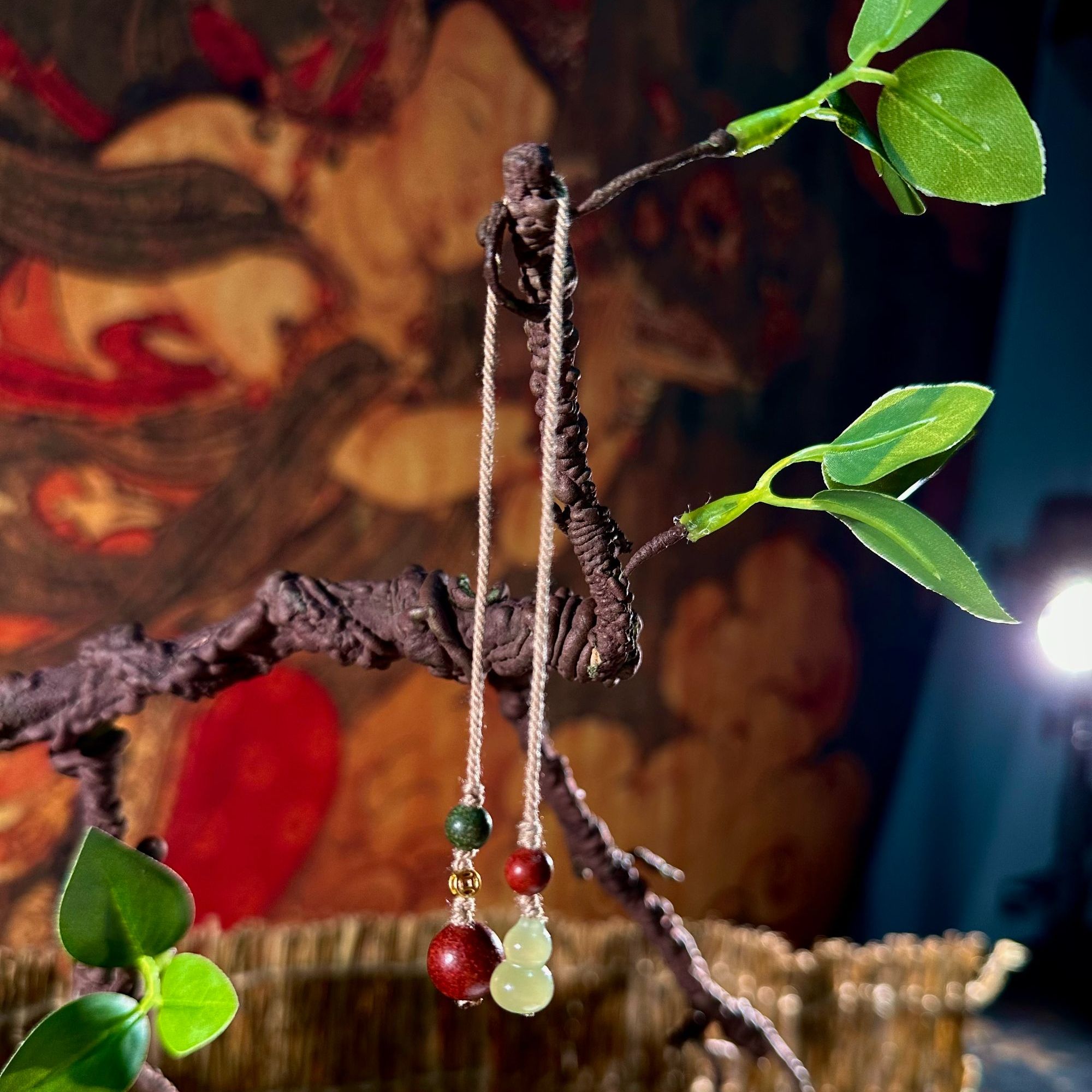 【上新了非遗】花蕊夫人【福禄】手机挂件 ZJ0054