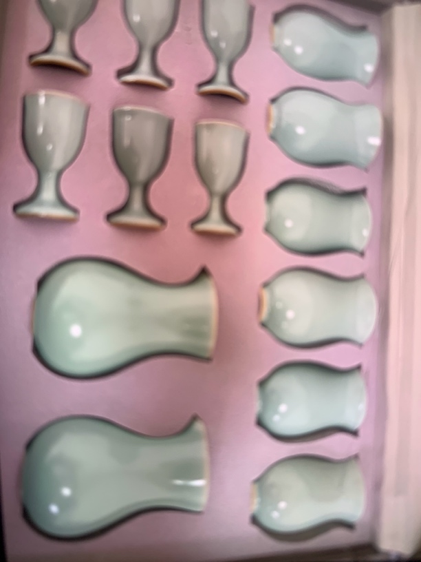 原矿釉汝瓷养生酒具