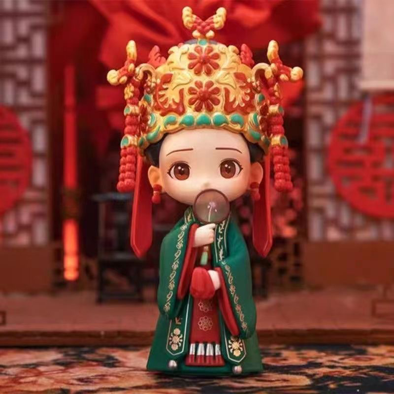 ［拆盒］正版正版知否应是绿肥红瘦盲盒手办结婚潮玩摆件
