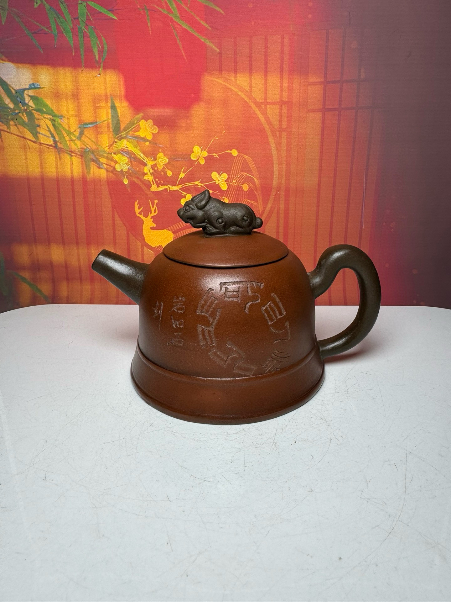 纯手工紫砂壶容量380