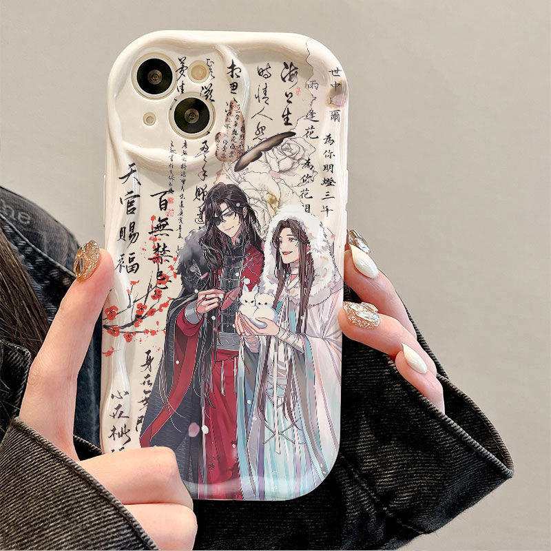 天官赐福iPhone15promax手机壳14苹果13pro新款12卡通11全包XR/8p