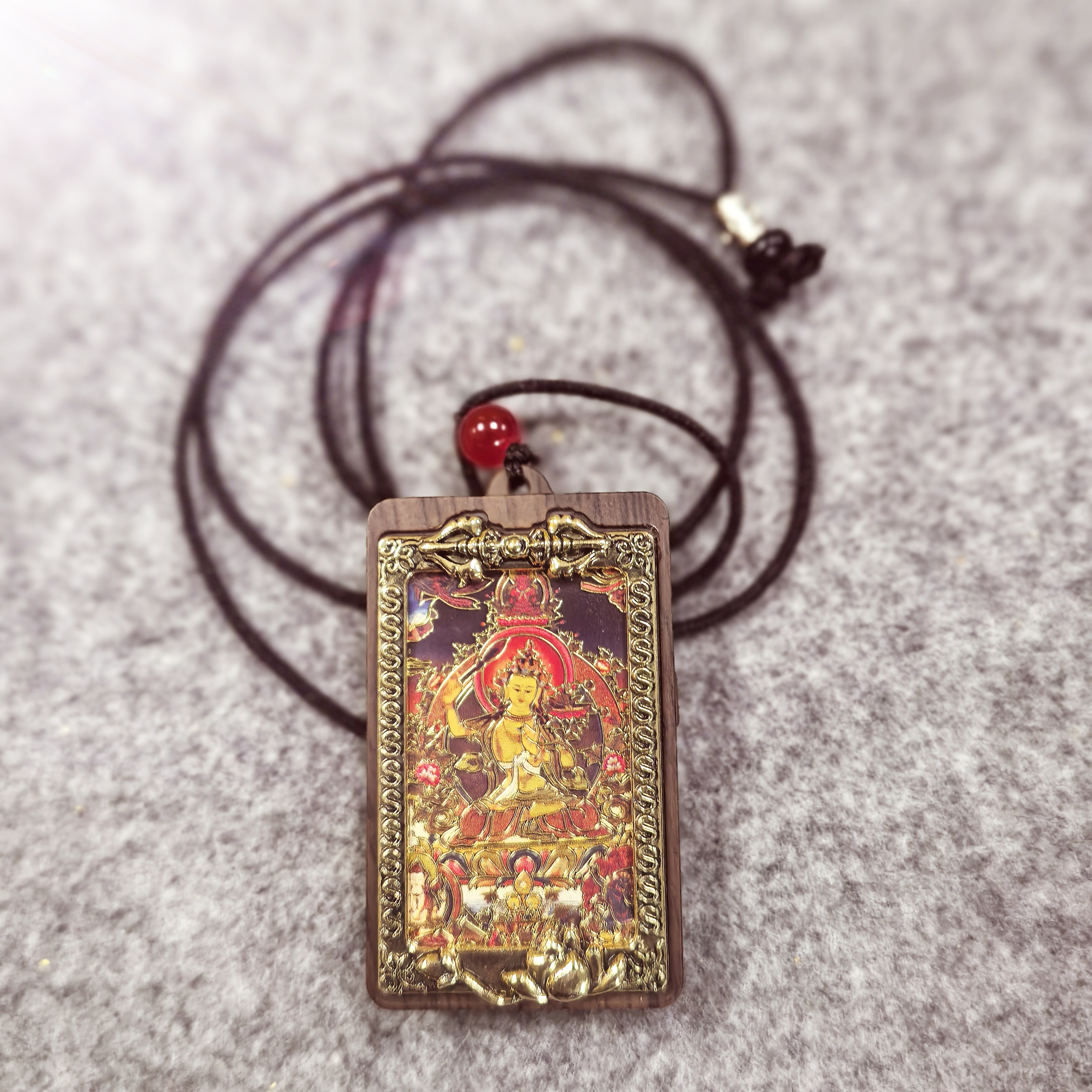 文殊智慧经典传唱佛系随身听挂坠音乐盒充电款家用（五台山直发）