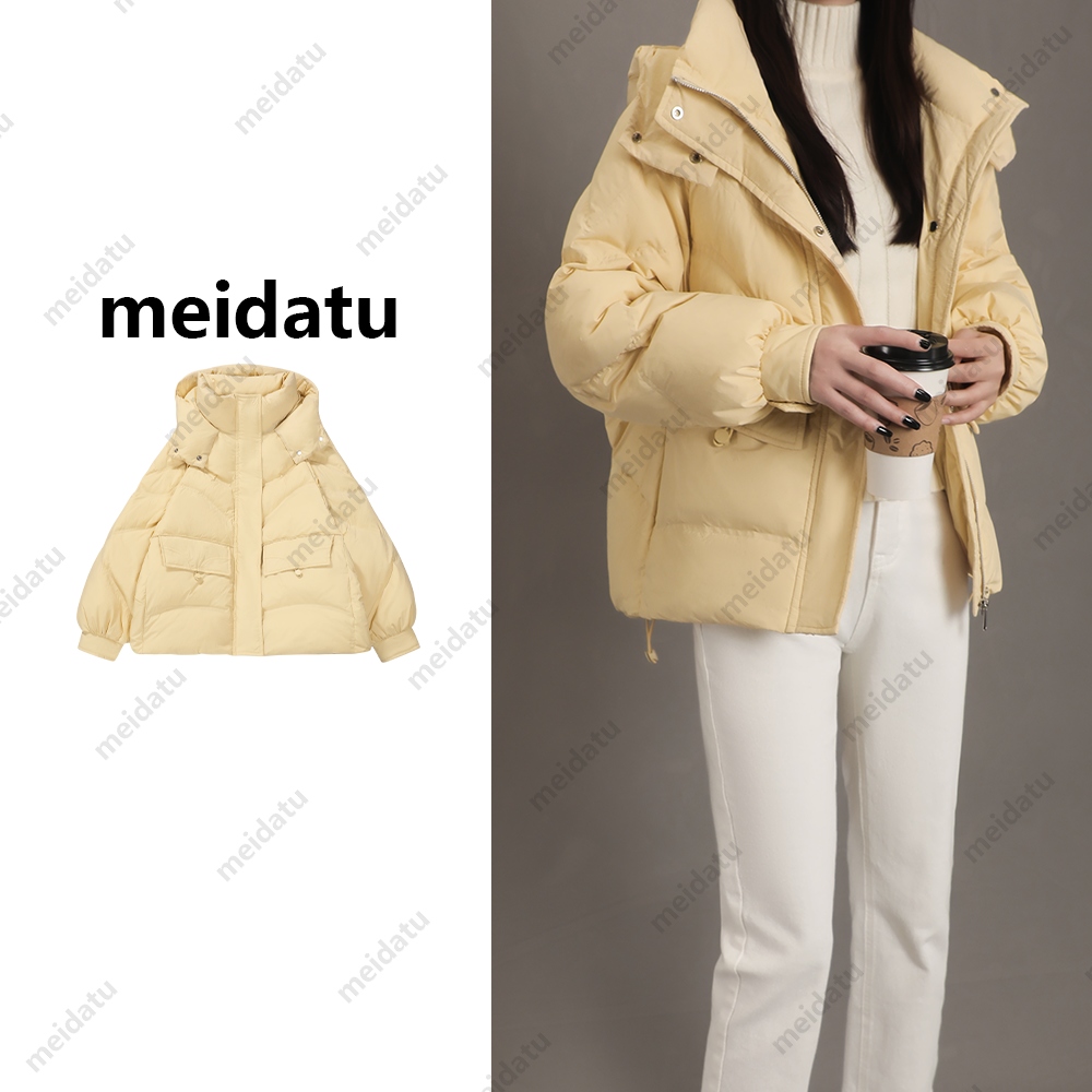 【奶黄栗子】（ad720）羽绒面包服