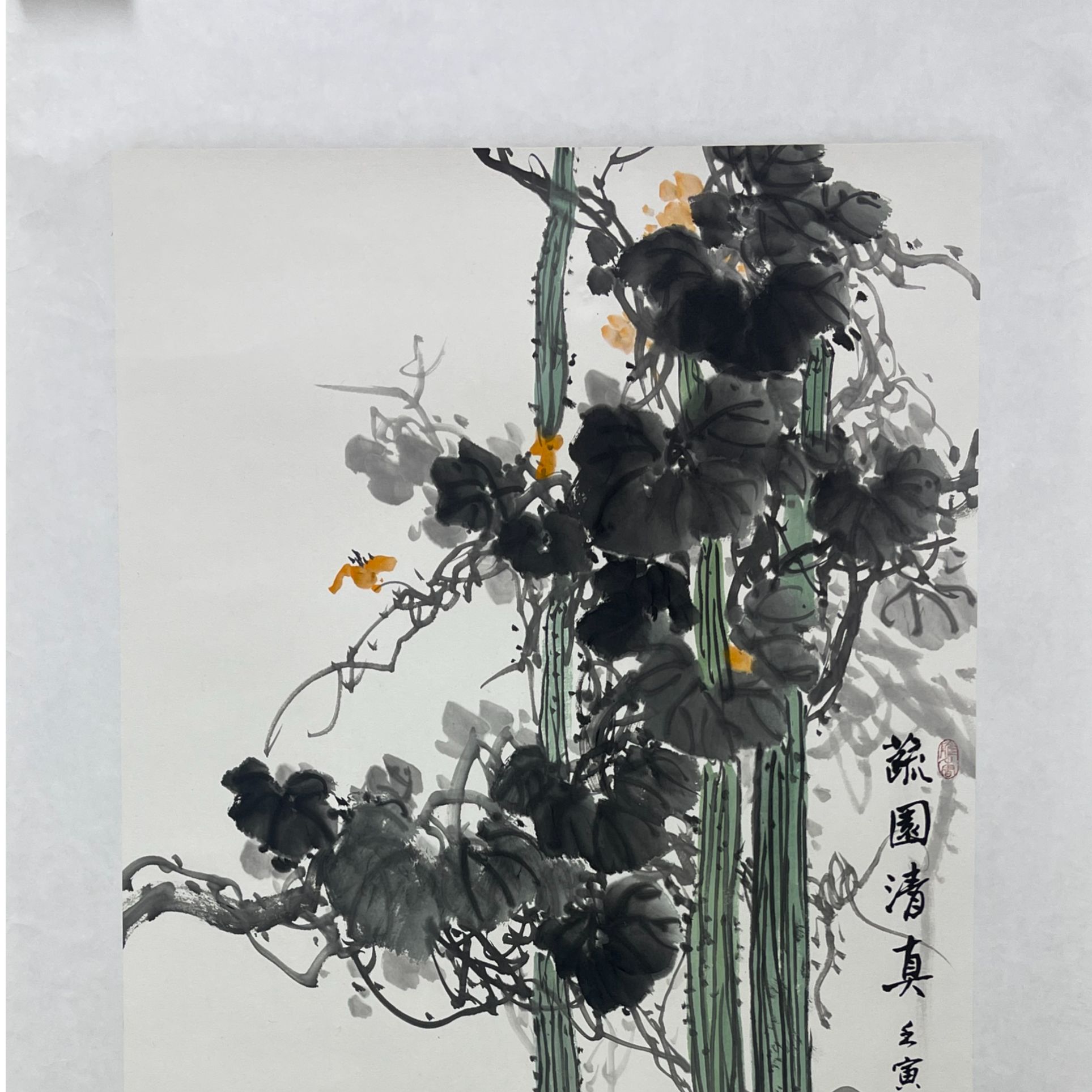 陈艳老师蔬园清真作品