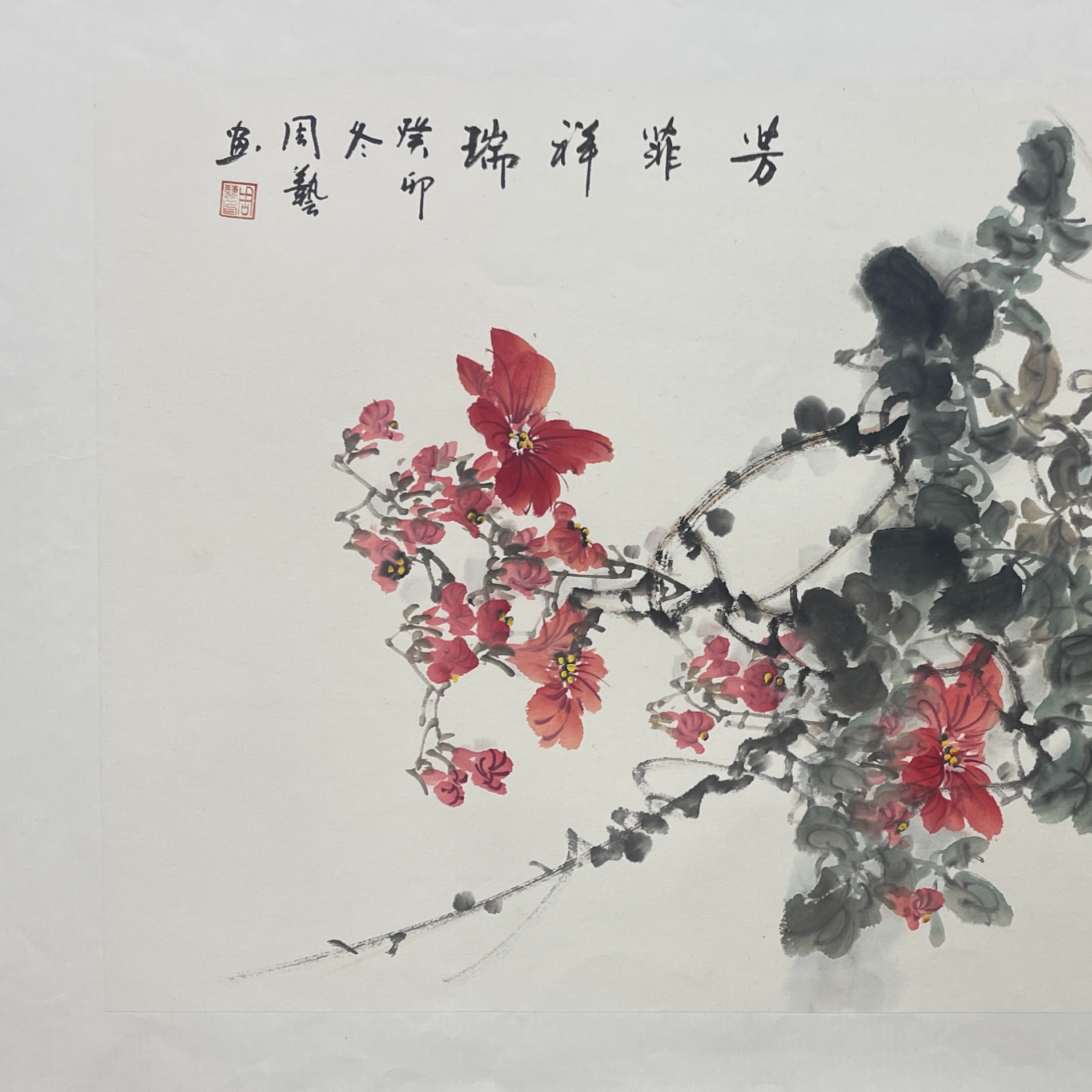 周艺老师花鸟作品