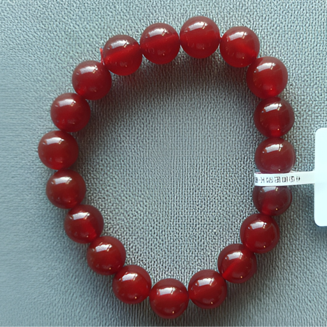 天然7A级玛瑙深红色绿色黄色手串