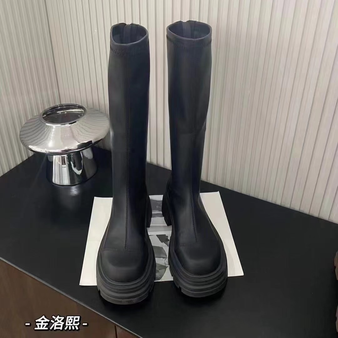 【小孟家女鞋】5052加绒长靴金洛熙