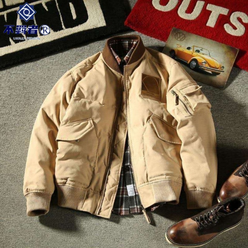 冬季棉衣男潮ins宽松日系休闲棉袄潮牌棒球服男保暖棉服夹克外套a