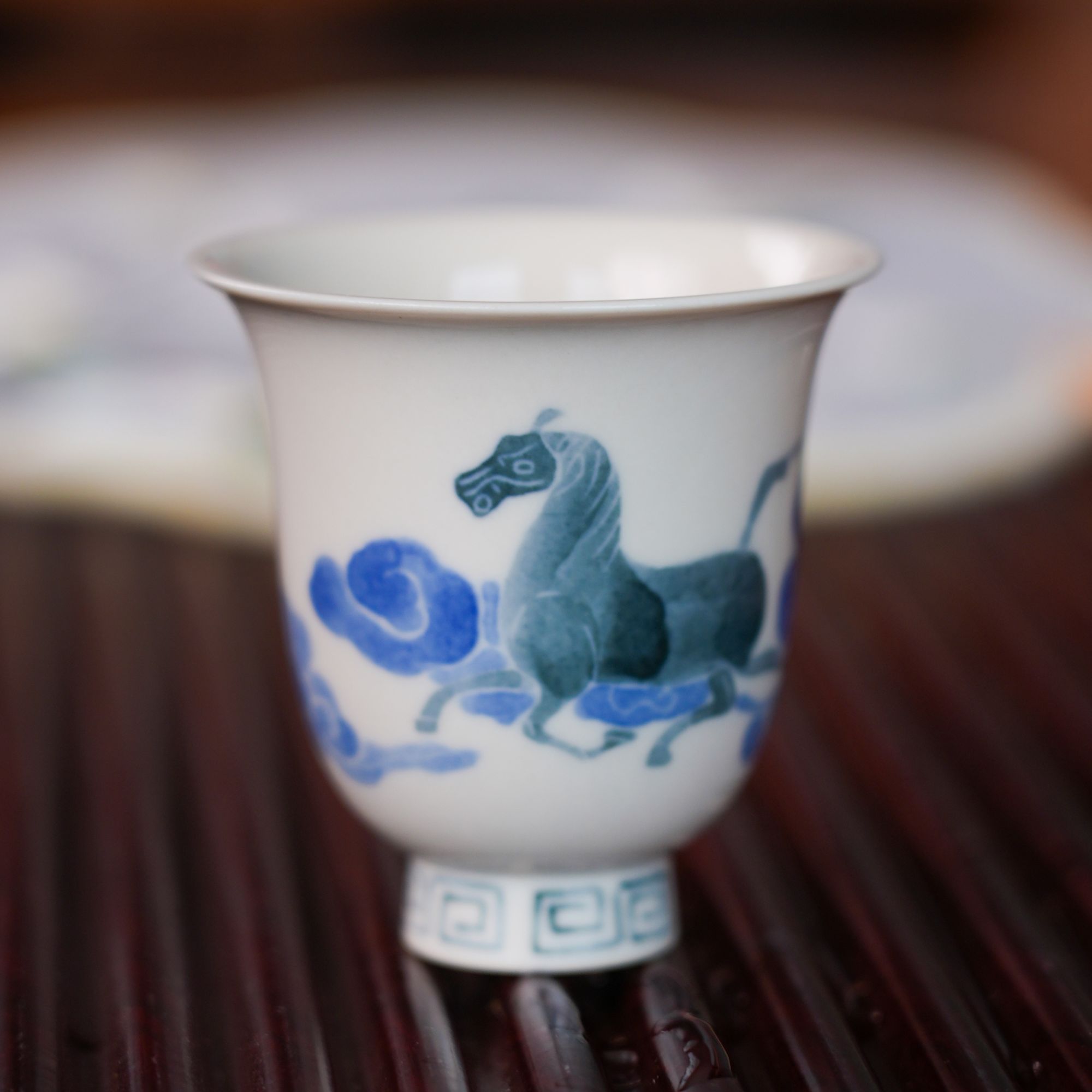 【虎酥酥】生肖杯子 午马 全手工绘制 主人杯