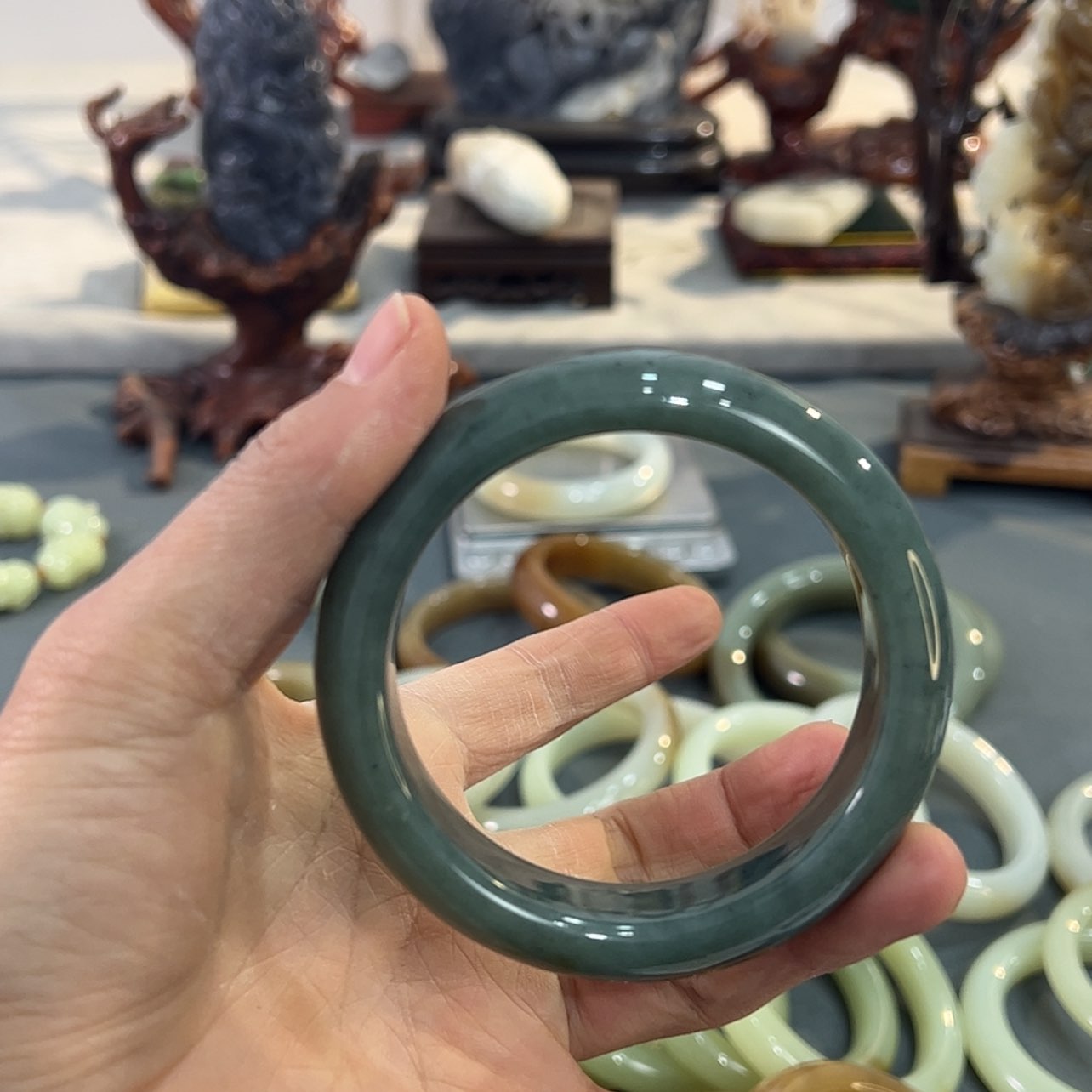 【闪购商品】和田玉60未镶嵌