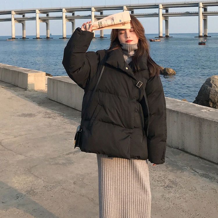 羽绒服新款爆款年炸街衣女士女款短款时尚韩版宽松学生袄