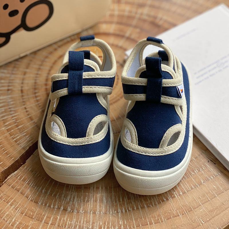 宝宝帅气帆布鞋22码