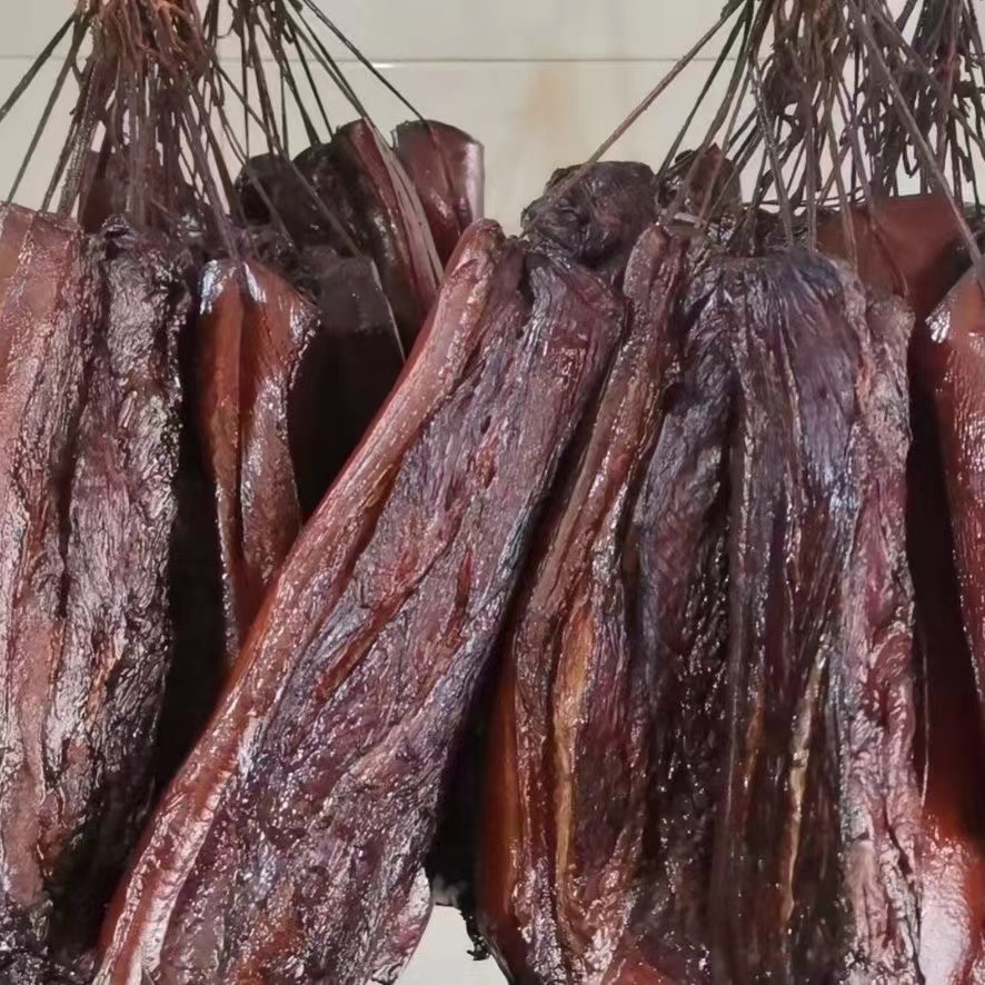 （现称现拍）古法腌制柴火烟熏腊肉