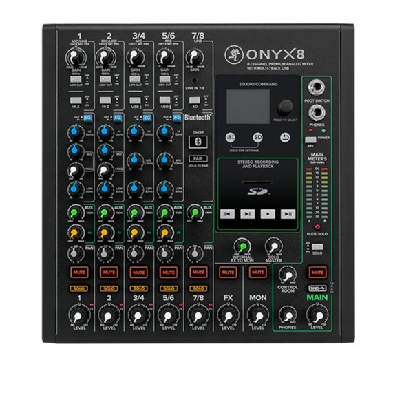  美奇 ONYX8/X12模拟 调音台直播声卡 ( 拆封无出厂问题不支持退）