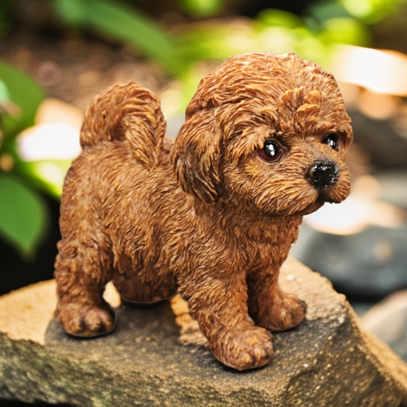 小泰迪狗摆件可爱治愈小物件送礼物女生六一礼物书桌摆件摆台装饰