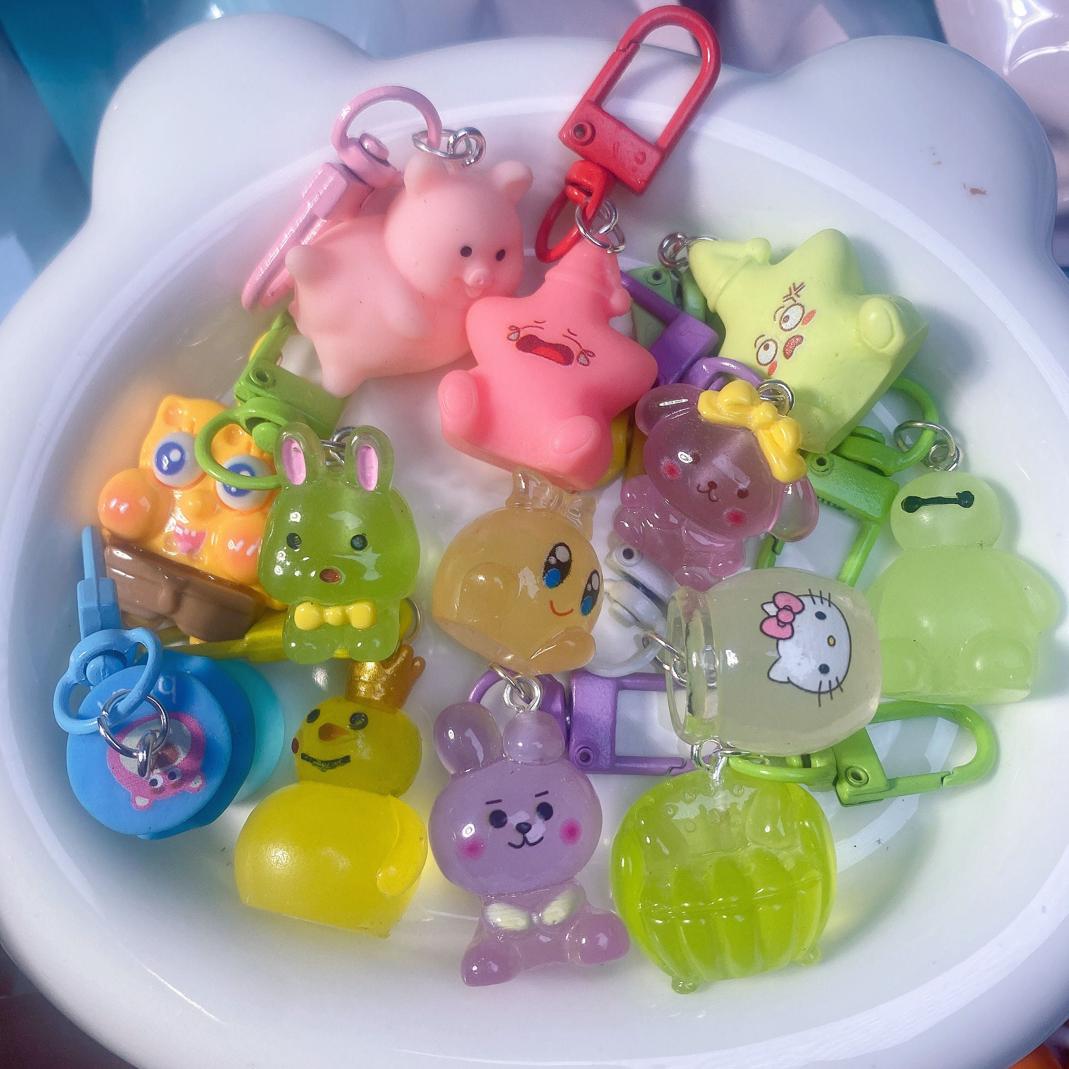 树脂小挂件钥匙扣手机挂件