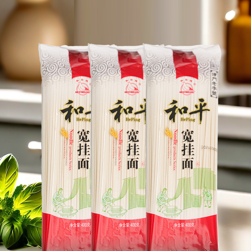 和平牌宽挂面400克