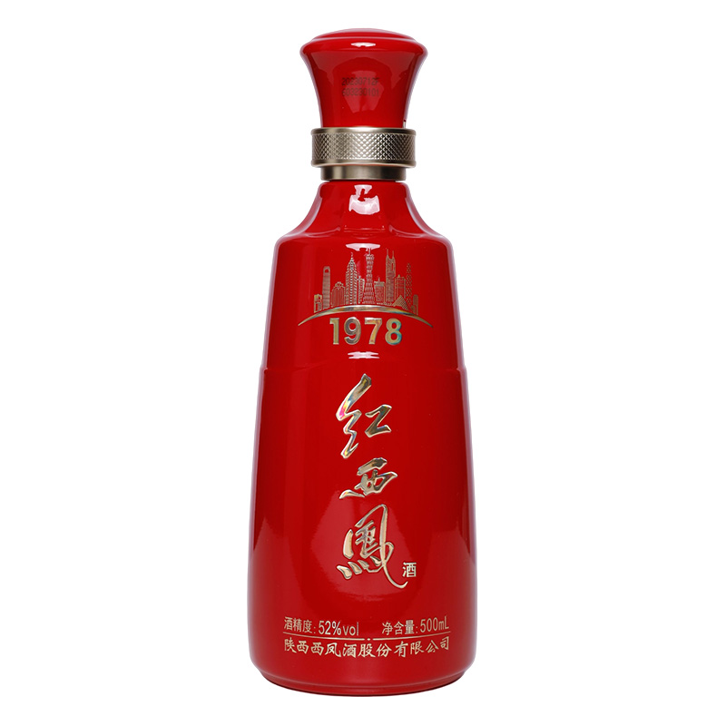 西凤西凤酒红西凤（1978）凤香型52度500ml_酒类- 大咖星选