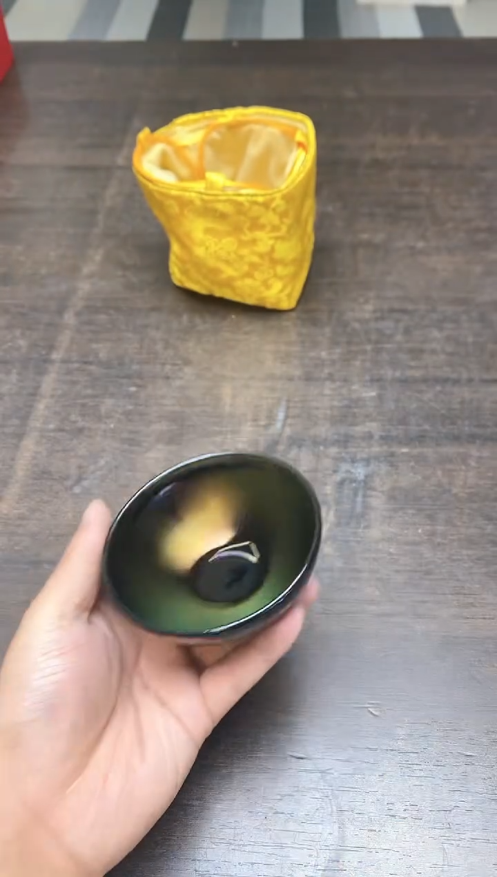 【闪购商品】瓷茶盏万万岁+盏袋242