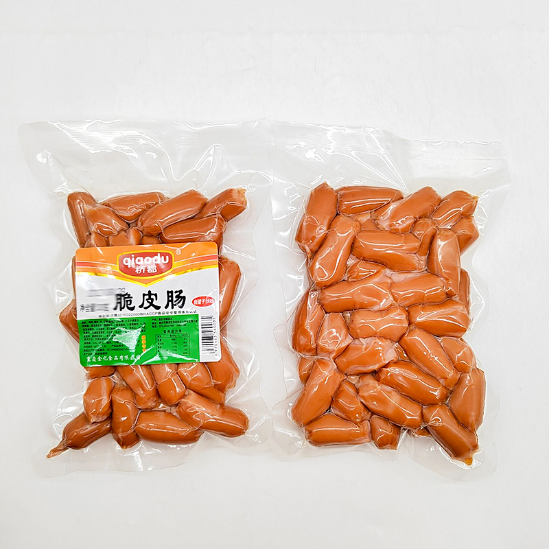 【新品】开花脆皮肠320g袋装商用炒菜火锅烧烤开花肠火锅
