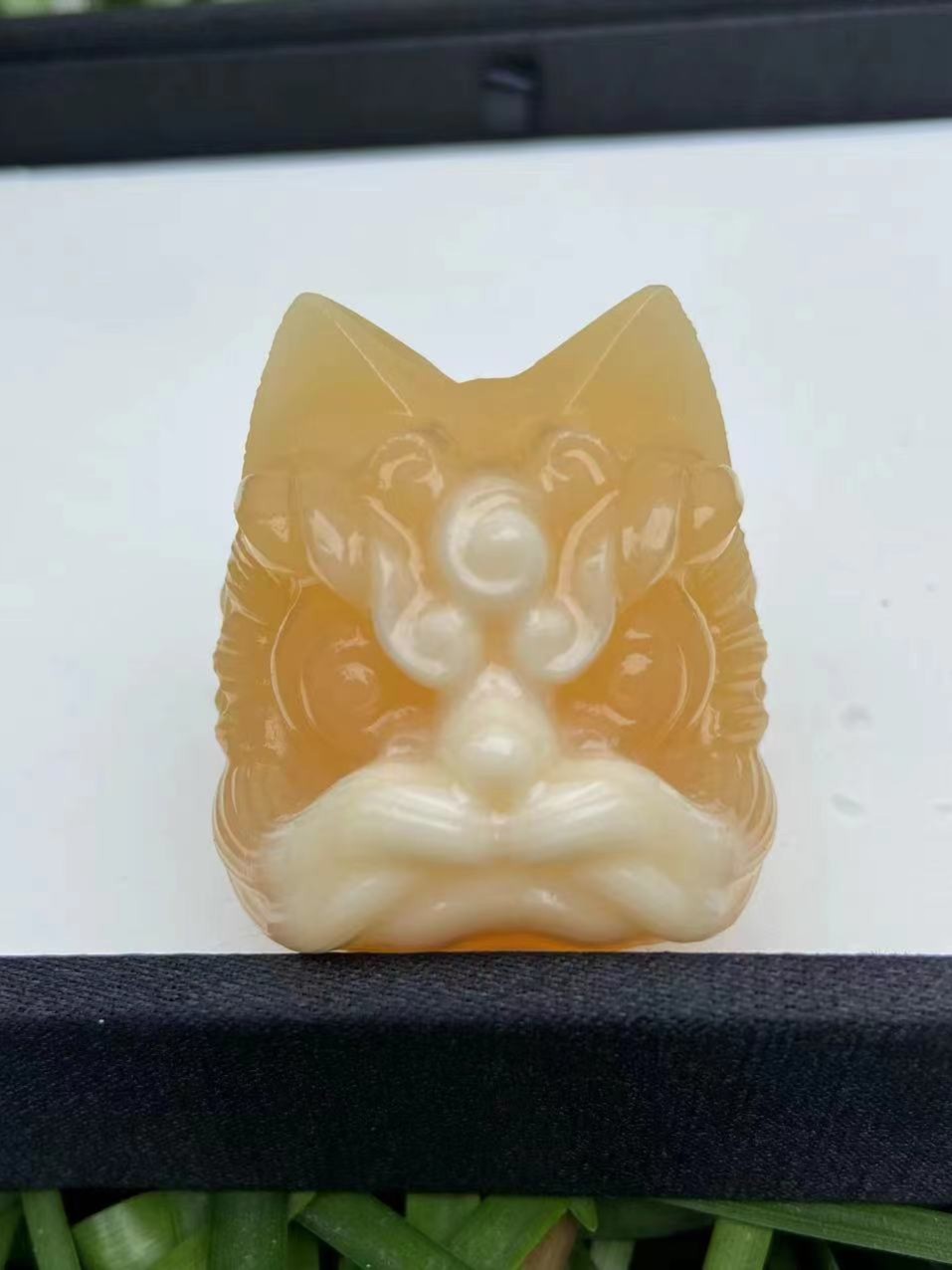 新潮国风醒狮萌宠手把件 手持 摆件 平轻奢创意礼品 DIY精美饰品