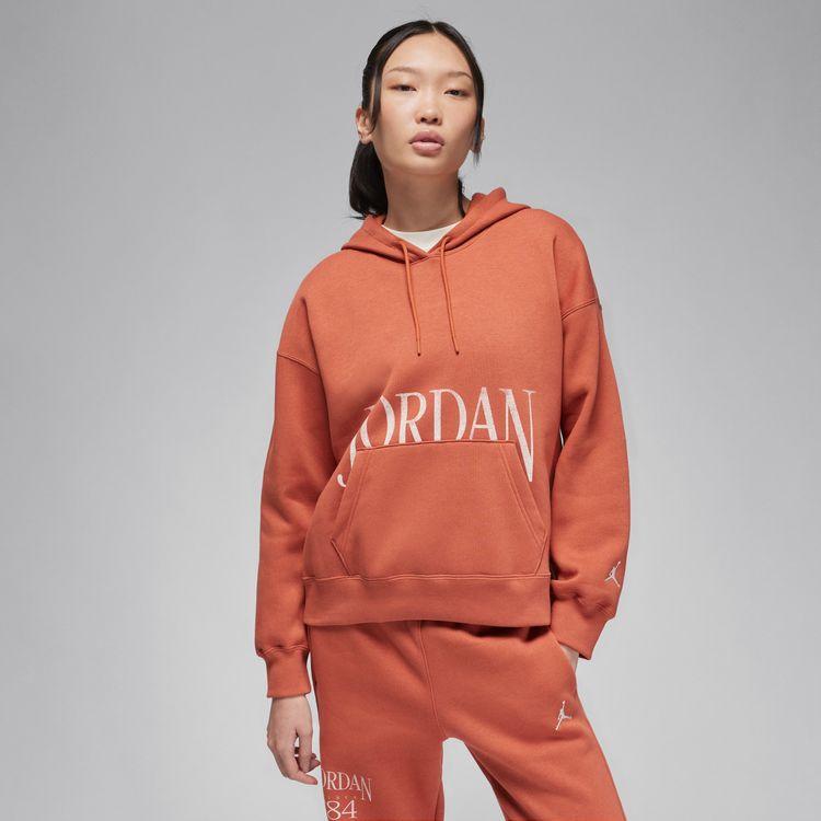 AIR JORDAN官方正品AJ女子双色连帽套头时尚休闲长袖卫衣- FN5435