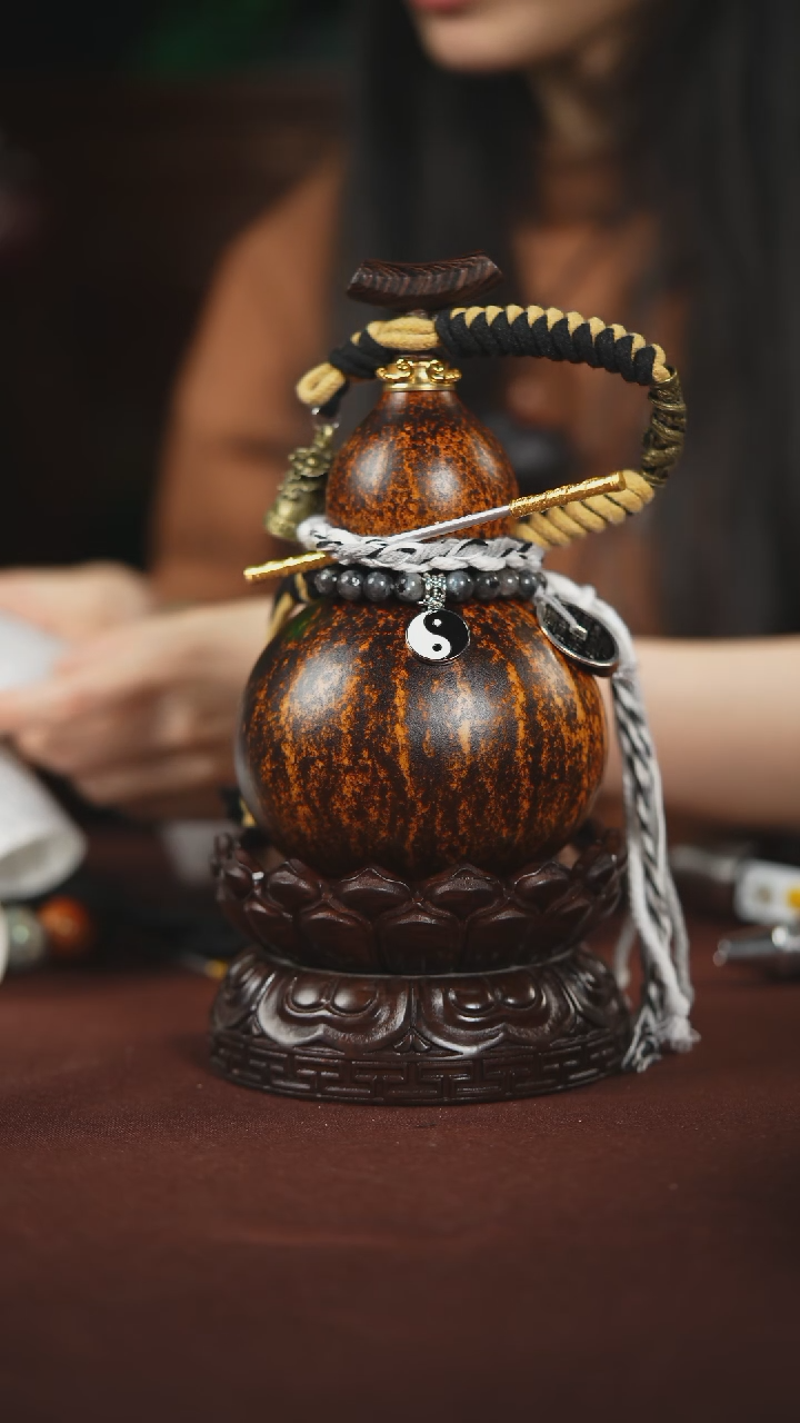 【闪购商品】207号400ML左右大漆酒葫芦可装开水