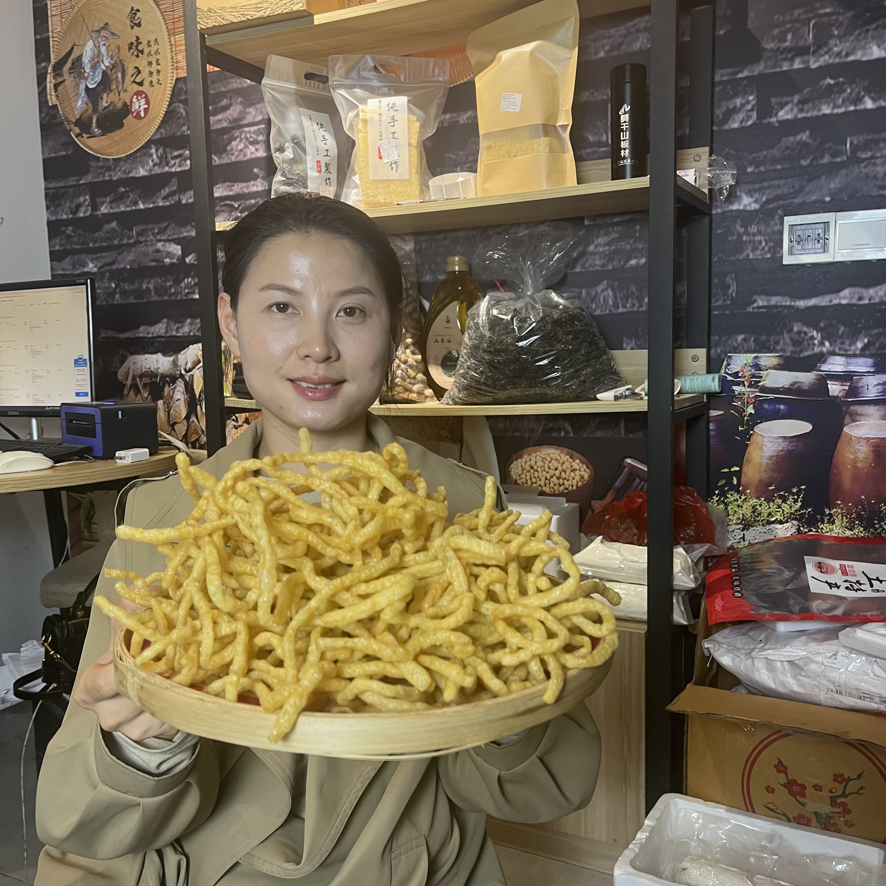 黄金埠腐丝兰花根现榨现发好吃下饭500g