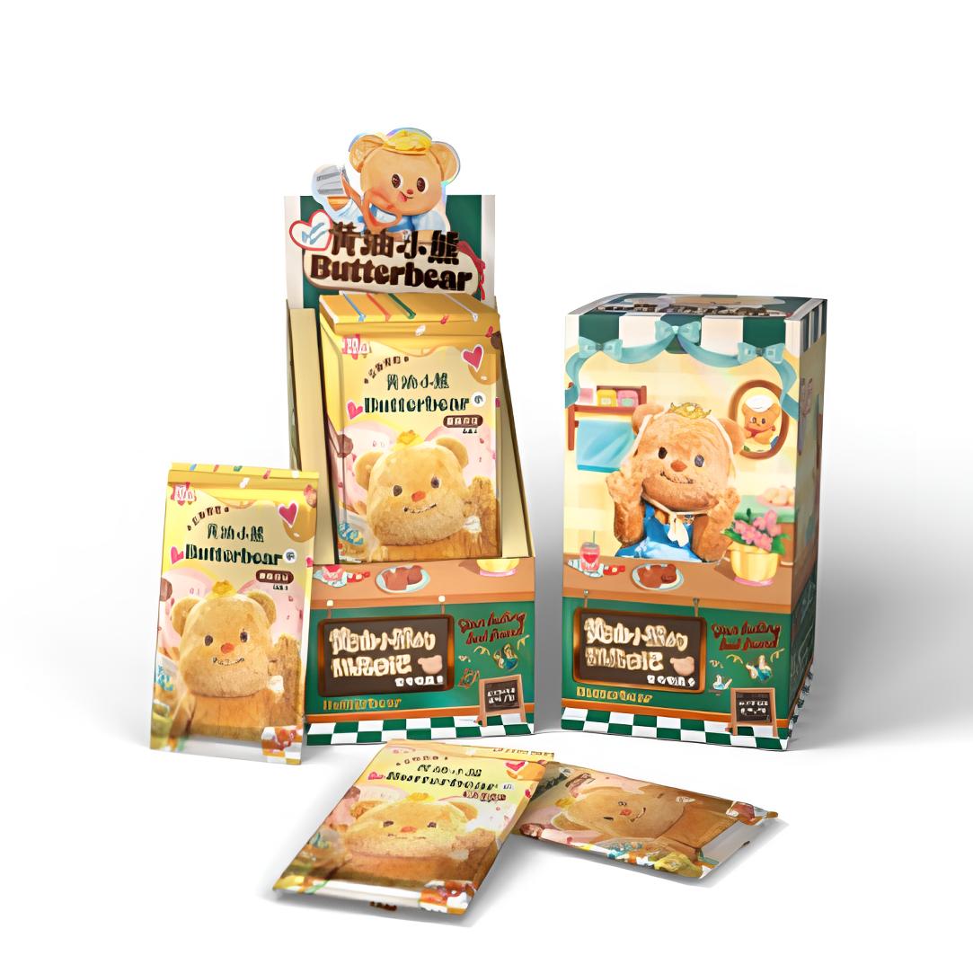 黄油小熊 甜品日记系列收藏卡牌盲盒（代拆）