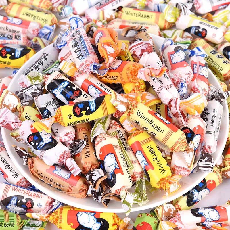 大白兔混合味奶糖软糖结婚喜糖订婚儿童办公怀旧零食糖果批发年货