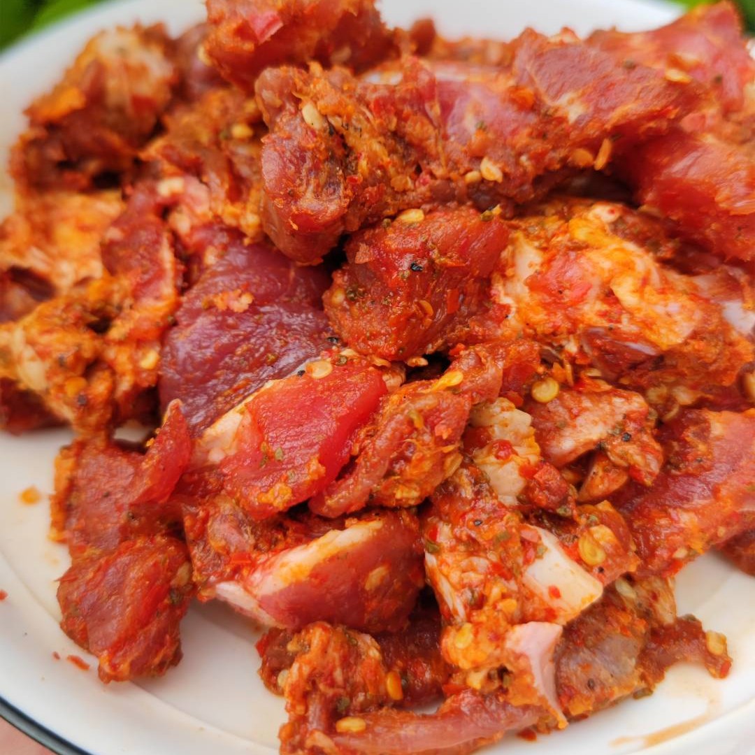 云南普洱特产麻辣骨头生 磨黑骨头生290克/包 顺丰包邮冷冻营养