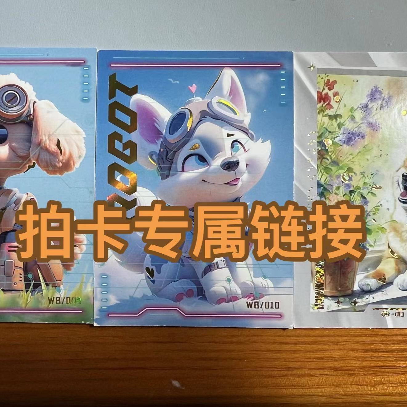 【拍卡】拍卡一卡一拍卡二次元卡牌专属链接（满60包邮）