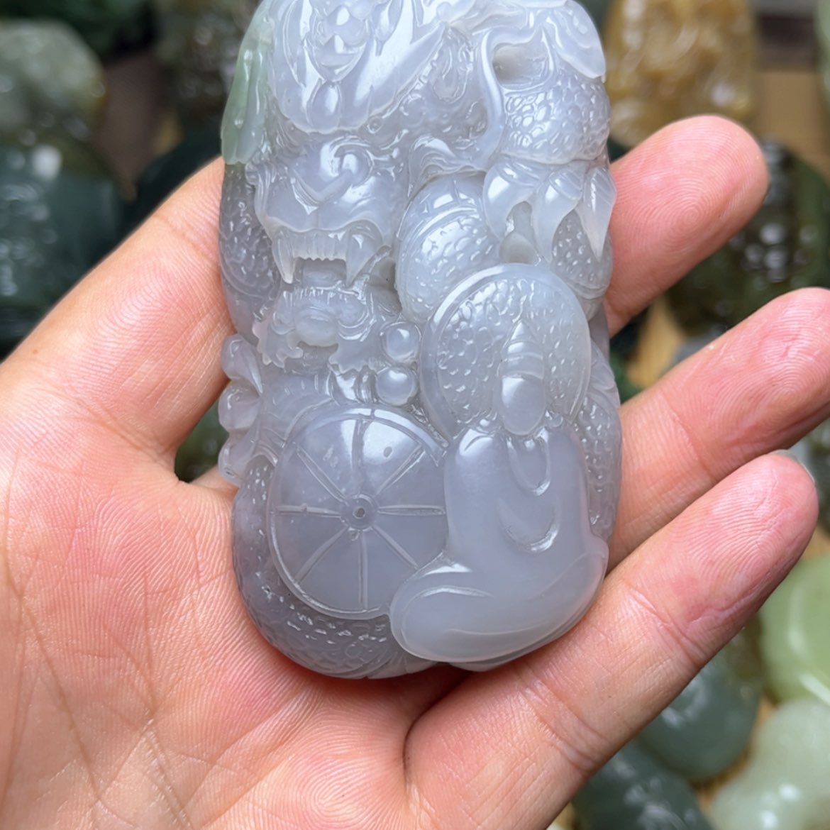 【闪购商品】和田玉把件未镶嵌愿***好