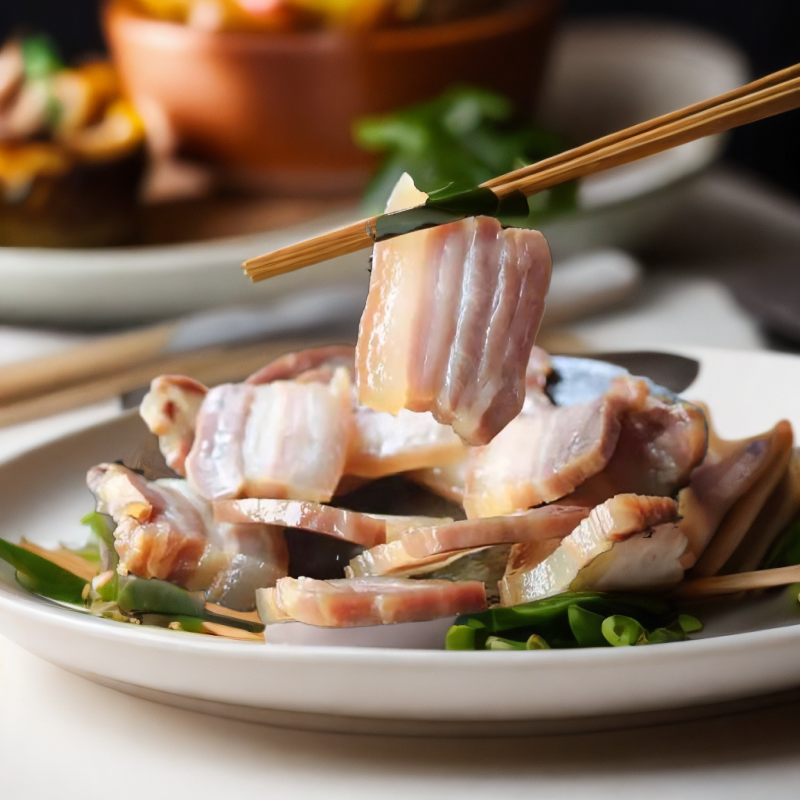 大别山农家土猪腊肉 咸肉原味香味五花肥瘦