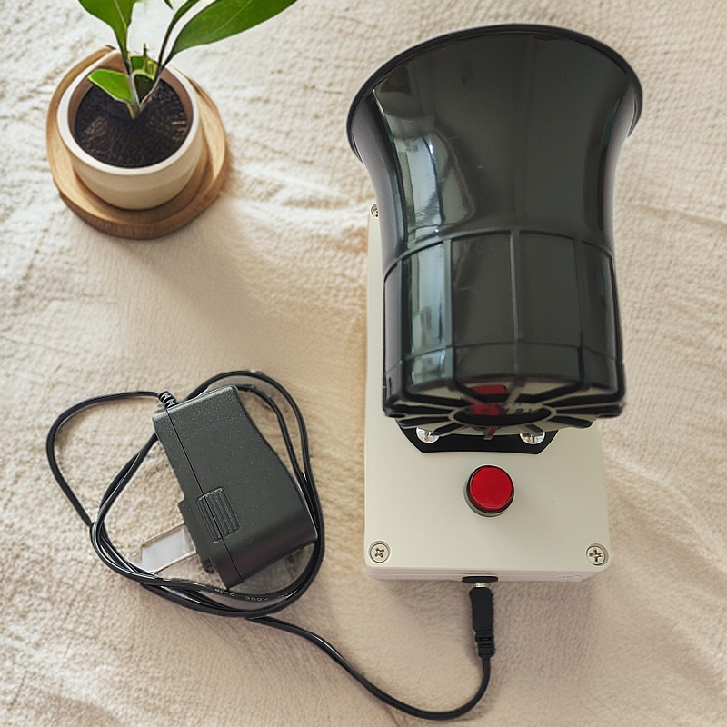 篮球裁判蜂鸣器插电款大喇叭讯响器高分贝报警喇叭双音哨手球定制