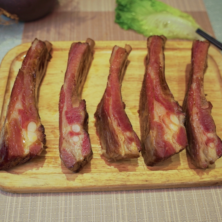 醉巴斯川味猪肉腊排骨风干排骨纤排500g