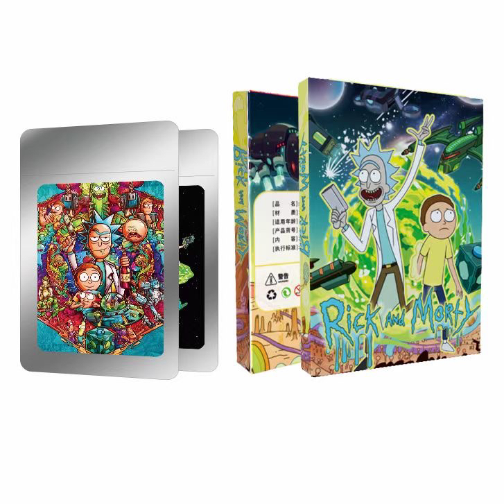 【拆卡】 卡洛洛 瑞克和莫蒂 萌小盒 潮玩卡牌盲盒 美漫卡牌
