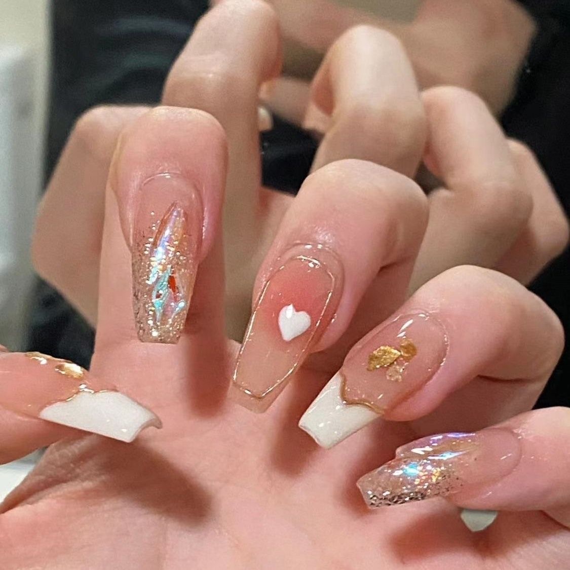 【补油】 未凑够两单拍这个 纯手工穿戴甲 默认微瑕