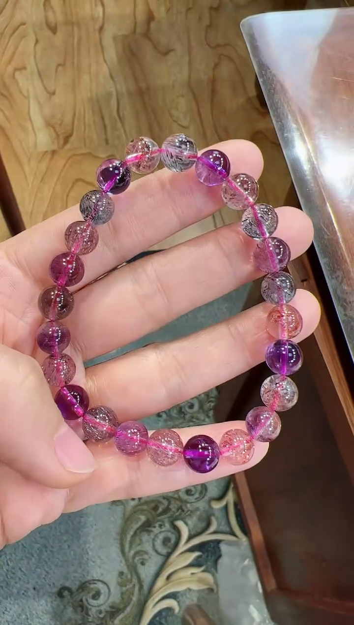 【闪购商品】水晶手串未镶嵌 水晶 手串8mm