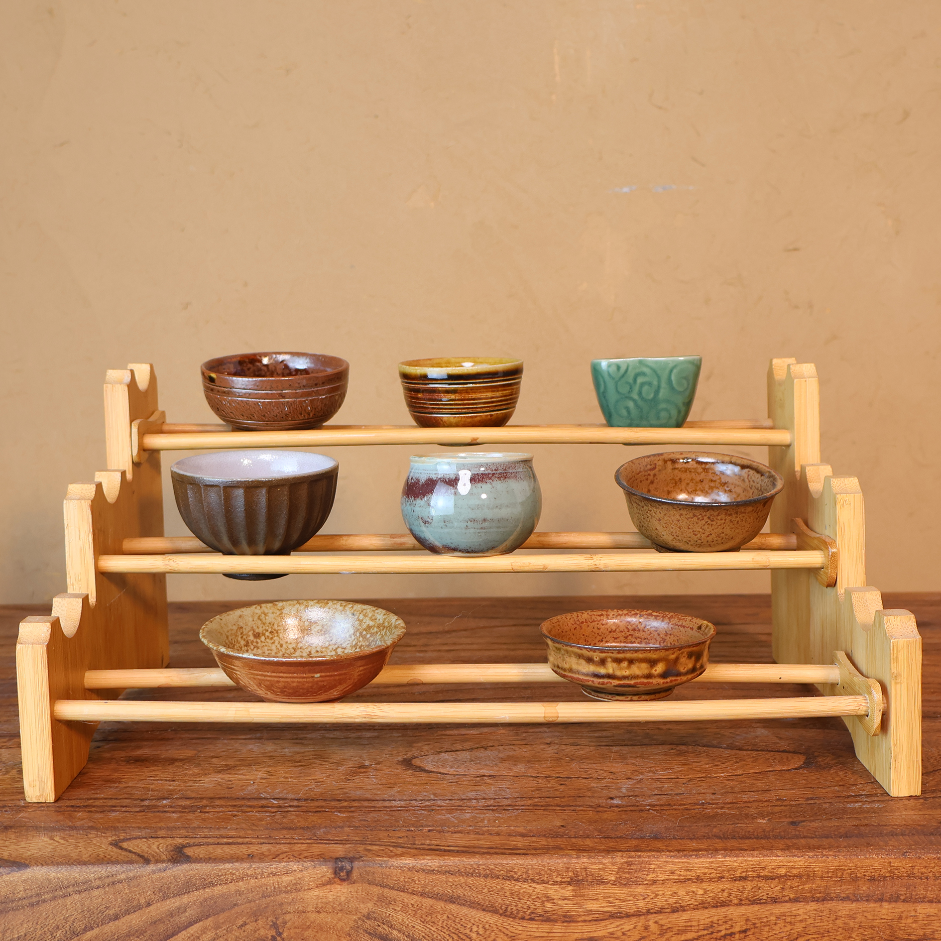 牙舟陶柴烧微瑕茶杯一个颜色款式随机发