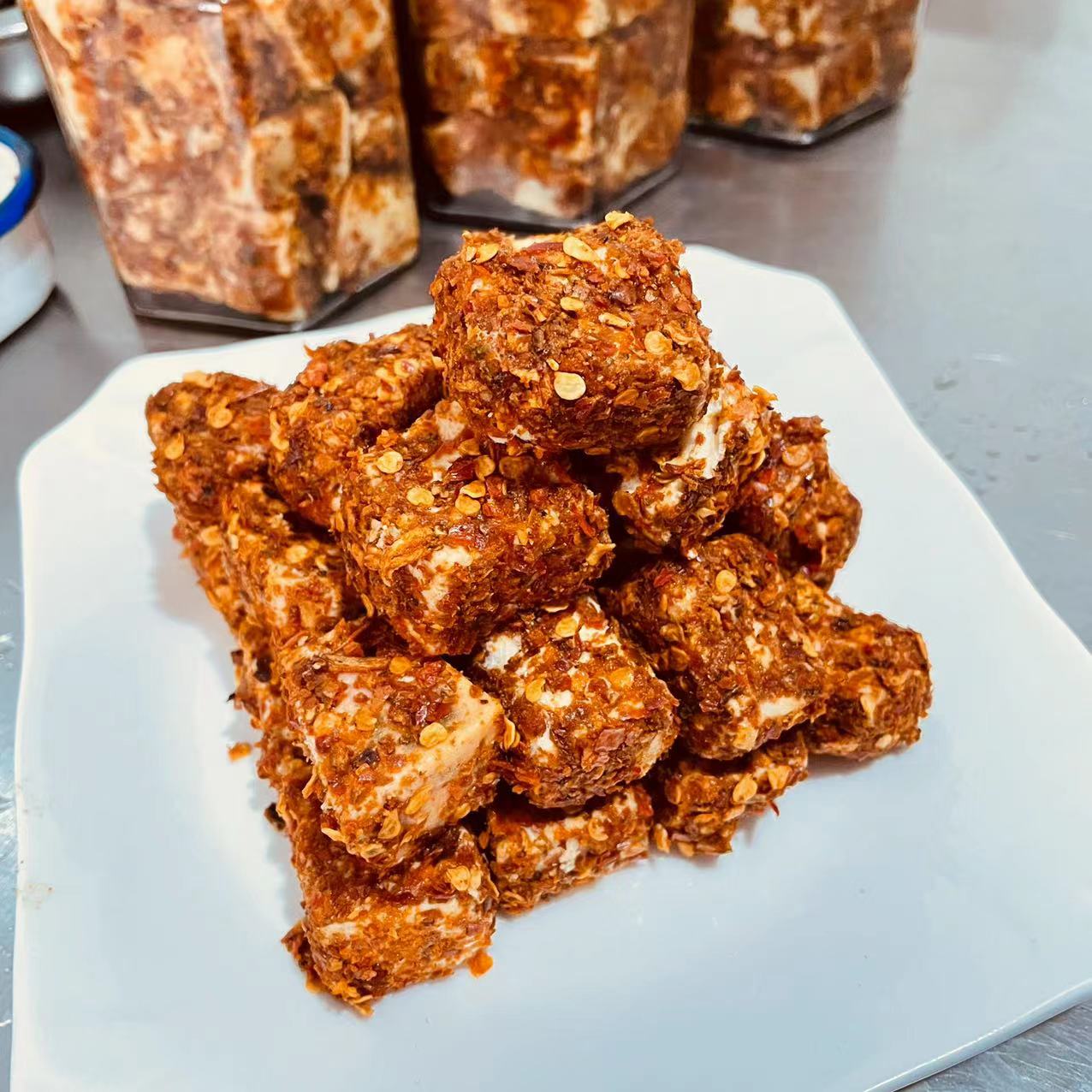 大别山娇娇小厨娘农家手工乳豆腐无添加