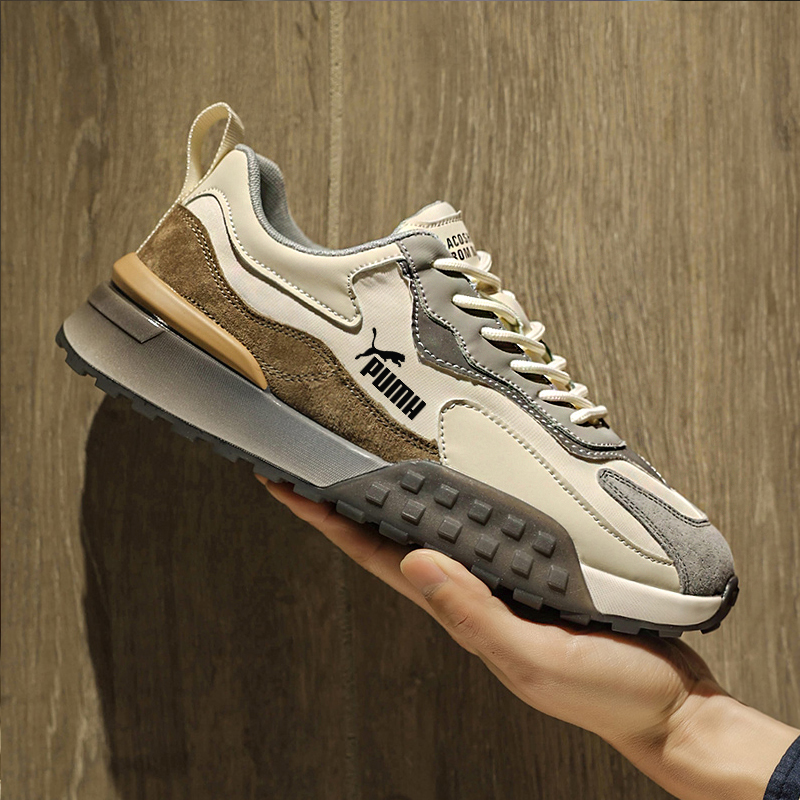 正品虎彪馬壮男鞋秋冬季阿甘鞋男款板鞋宠时尚物运动休闲鞋跑步鞋