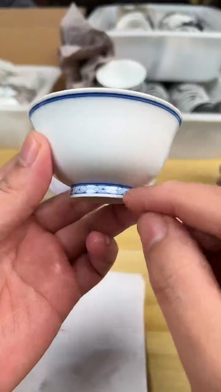 【闪购商品】瓷杯景德镇手工手绘茶具