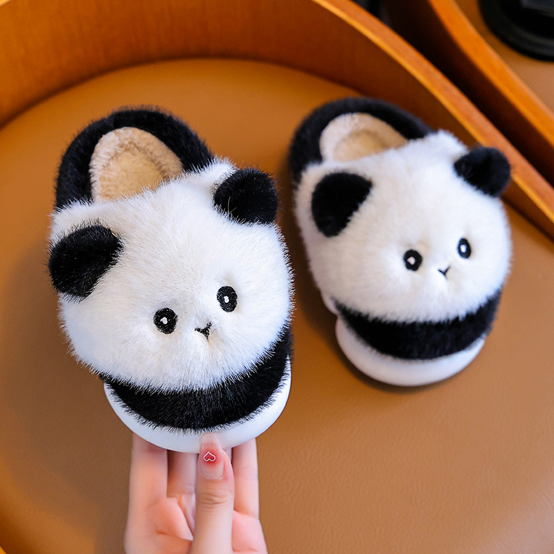 儿童棉拖鞋居家防滑软底男女童卡通可爱保暖学生秋冬新款宝宝室内